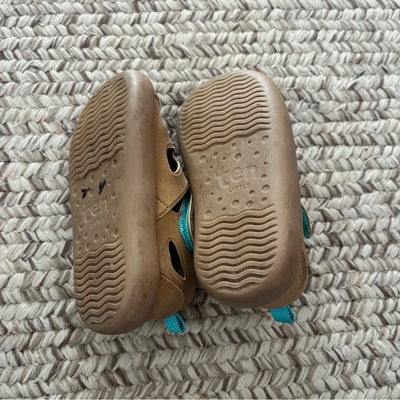 Ten little sandals shoes tan brown size 6 toddler/baby - Picture 5 of 7